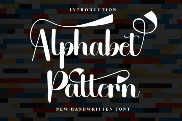 Alphabet Pattern: A Handwritten Font That Feels Human in Fast-Scrolling Feeds