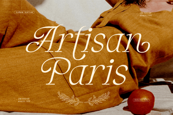 Artisan Paris: A Display Font That Elevates Campaign Visuals