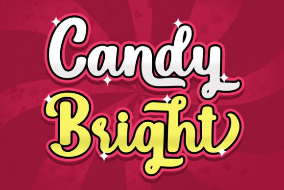 Candy Bright: A Playful Script Font That Makes Your Brand Shine