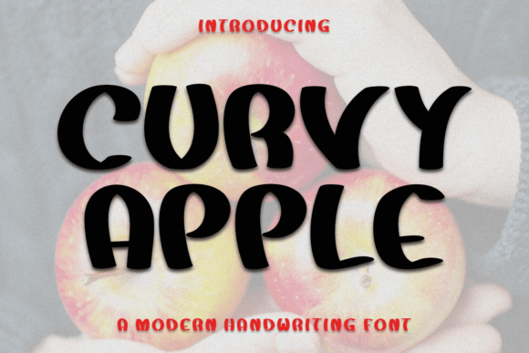 Curvy Apple: A Handwritten Font That Feels Like Real Design Work