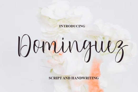 Dominguez: A Script Font for Bold Branding