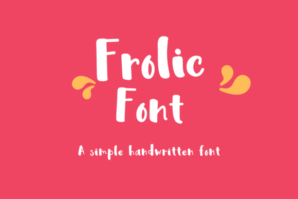 Frolic: A Handwritten Font That Feels Human on Screen