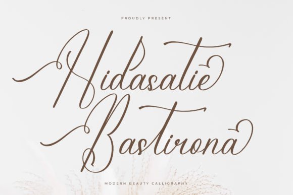 Hidasatie Bastirona: A Luxury Script Font for Scroll-Stopping Brand Content