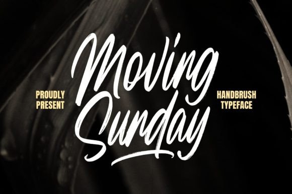Moving Sunday: A Lively Handwritten Font for Editorial Charm