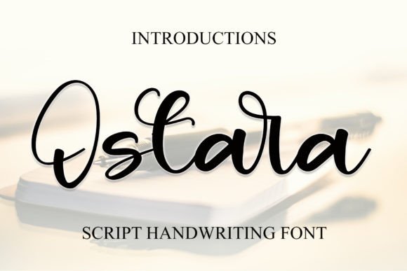 Ostara: A Delicate Handwritten Typeface for Editorial Elegance