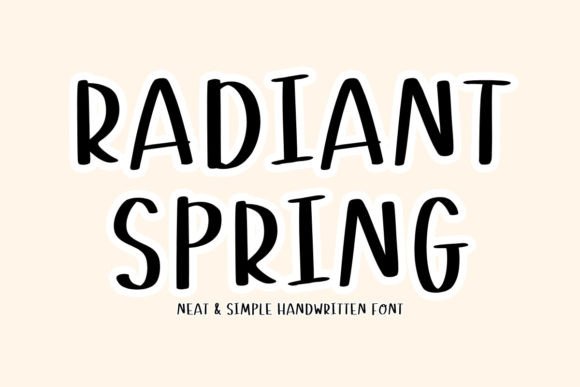 Radiantspring: A Designer’s Real-World Script Font Review