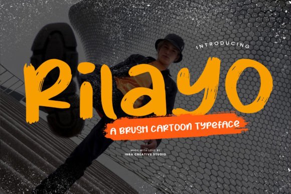 Rilayo: A Playful Brush Script Font for Campaign Headlines