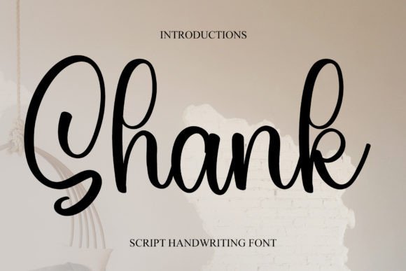 Shank: A Handwritten Font That Delivers Clarity and Character