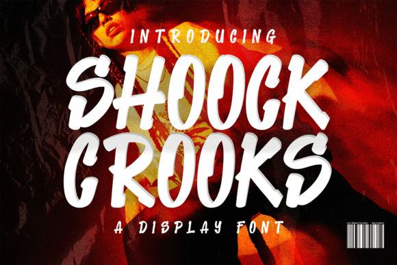 Shoock Crooks Font for Crafters and Designers