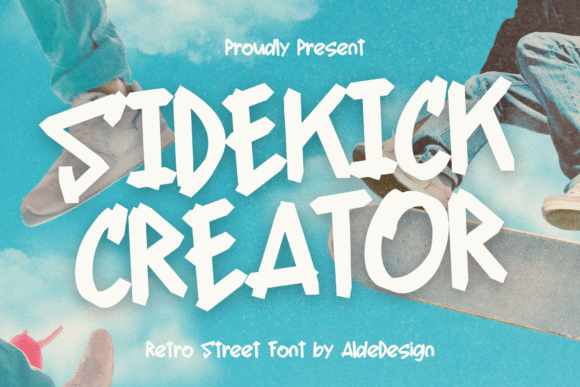 Sidekick Creator: A Bold Script Font for Scroll-Stopping Marketing