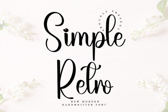 Simple Retro: A Handwritten Font That Feels Human in Fast-Scrolling Feeds