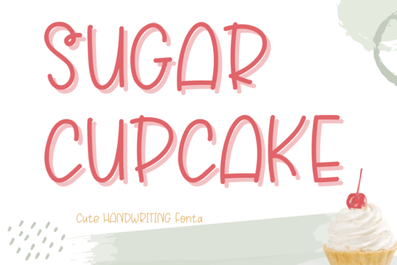 Sugar Cupcake: A Handwritten Font That Feels Like a Warm Invitation