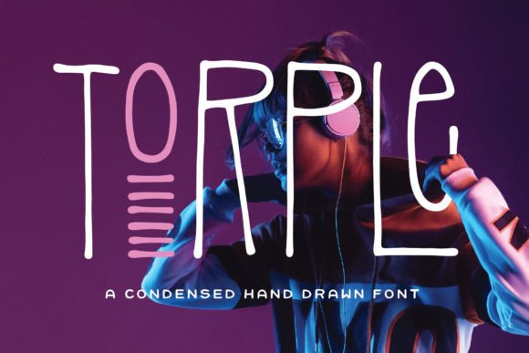 Torple: A Friendly Handdrawn Font for Digital Brands