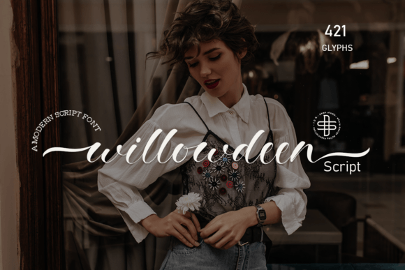 Willowdeen Script Font for Campaign Visuals